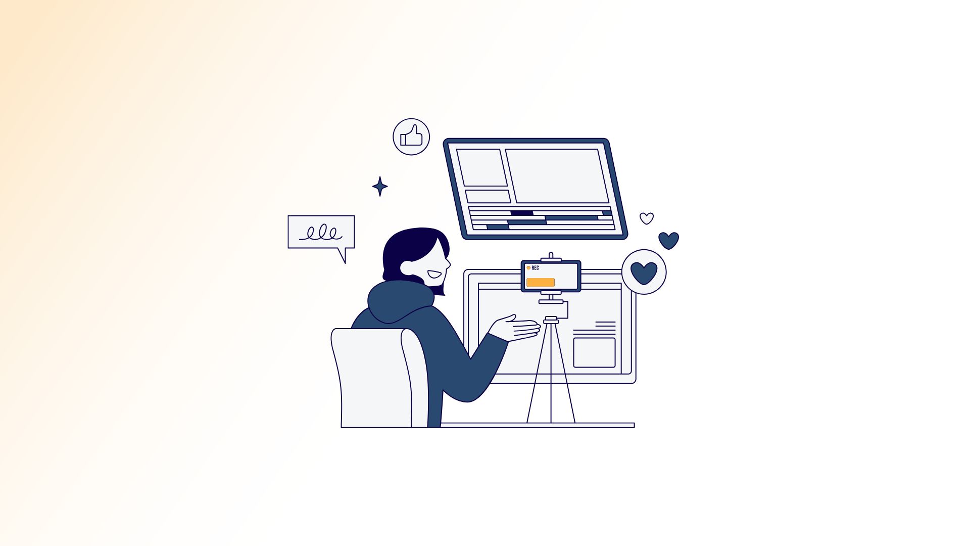 Content creation and visual design services for impactful brand storytelling across platforms